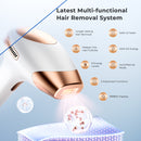 21J Laser Hair Removal Device, 3-in-1 Functions HR/SC/RA IPL Hair Removal Device, 9 Energy Levels, 999,900 Flashes, Perfect Laser Hair Removal System for Women/Men, Legs Bikini Face