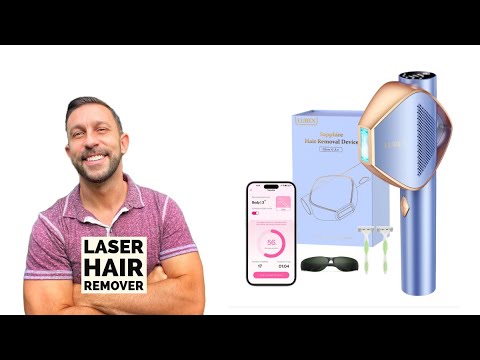 LUBEX Glow 6 A+ PilotX™ Smart IPL Laser Hair Removal